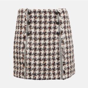 NWT Veronica Beard Tweed Mini Skirt